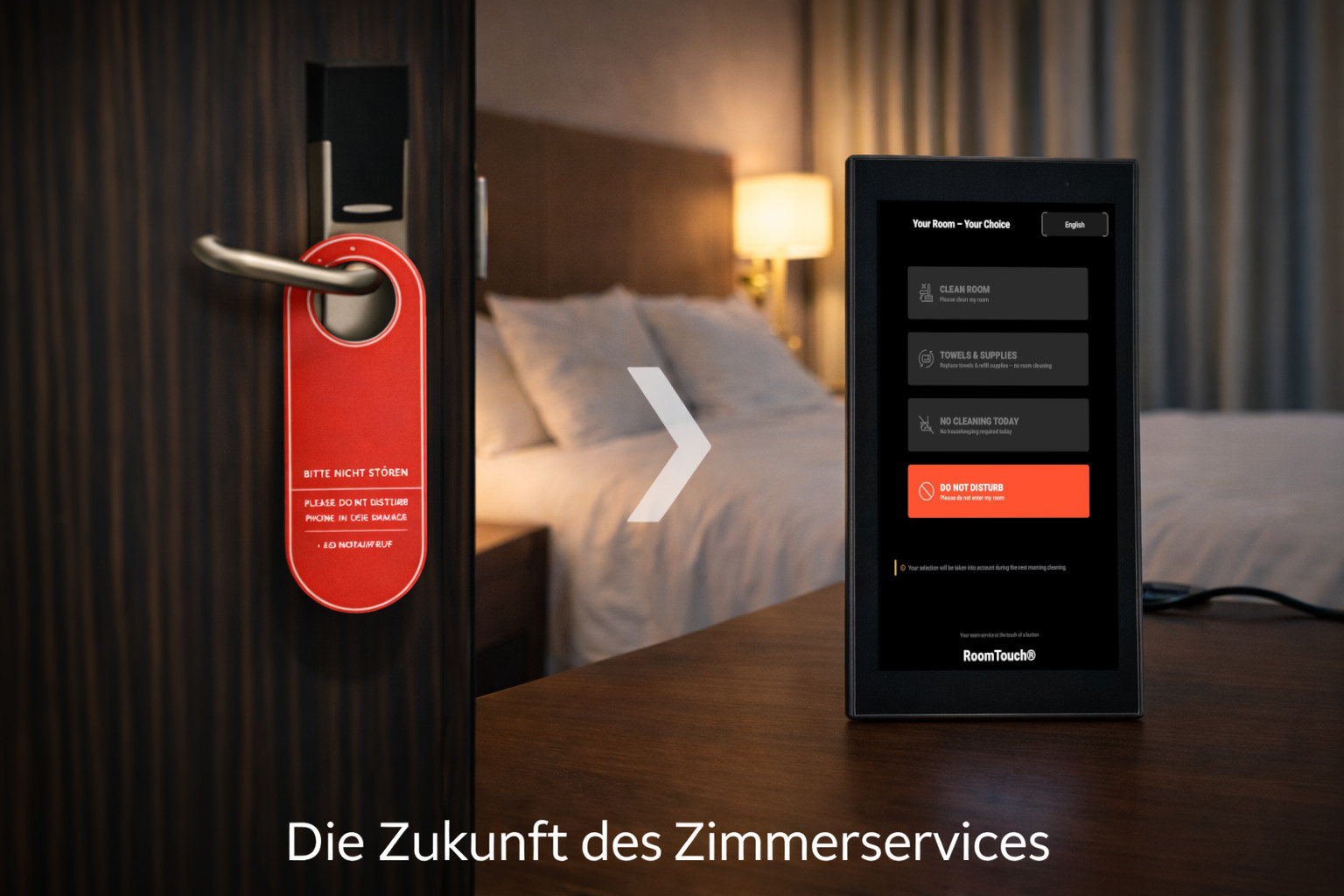 RoomTouch® – Die Zukunft des Zimmerservices