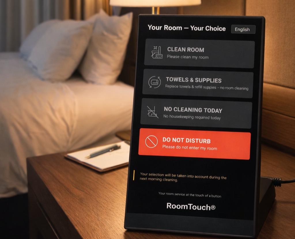 RoomTouch® Gäste-Tablet